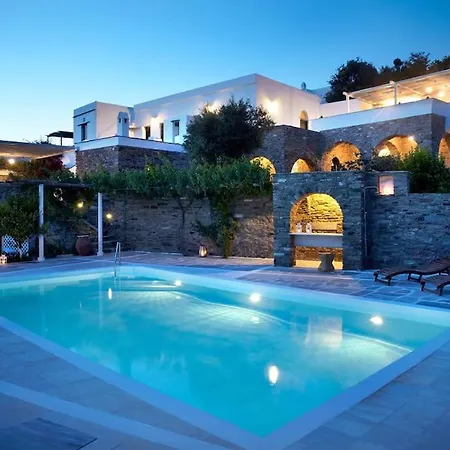 Elea, Traditional House With Pool In Tinos