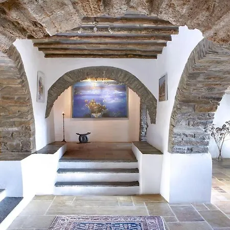 别墅 Elea, Traditional House With Pool In Tinos *